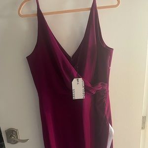 Red magenta Dress the Population dress